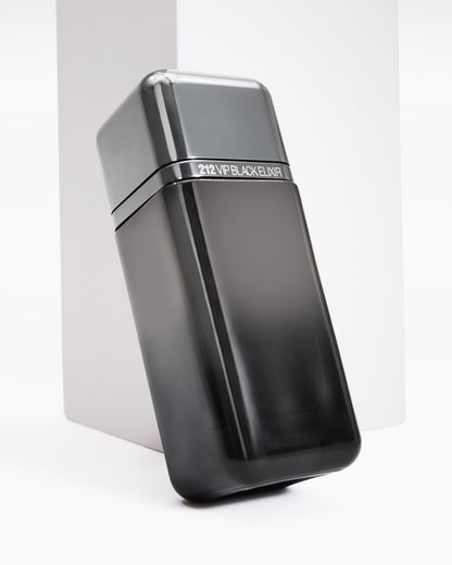 212 VIP Black Elixir 100ml perfume bottle with sleek black design, ideal for bold and sophisticated fragrance lovers-2